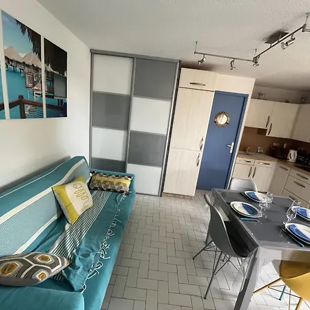 Apartment Gruissan: T3, 4 Pers, Piscine, Parking, Proche Commerce, Environnement Calme, Acces - Fr-1-796-14 Gruissan
